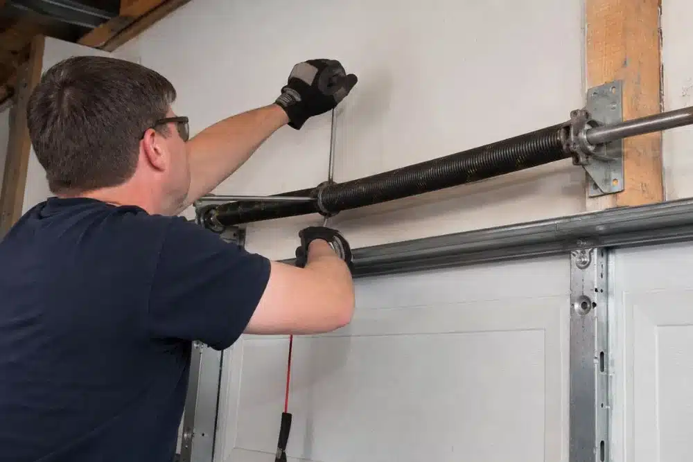 garage door spring repair dangerous DIY
